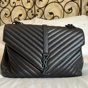 YSL College Large Quilted Shoulder Bag$2990